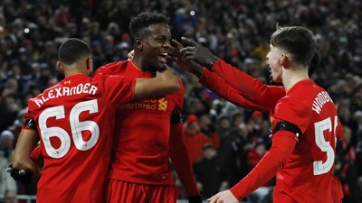 Liverpool Singkirkan Leeds United