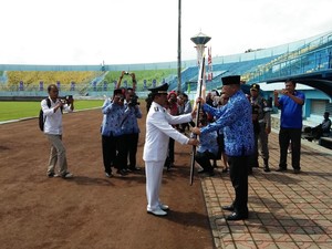 Kemarahan Bupati Malang Kepada Anak Buahnya Saat Upacara HUT Korpri
