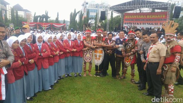 Apel juga akan diisi orasi dari Gubernur Jawa Tengah Ganjar Pranowo.
