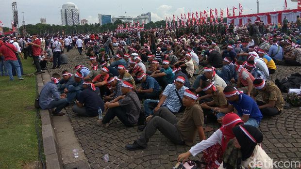 Warga Jakarta serukan persatuan.