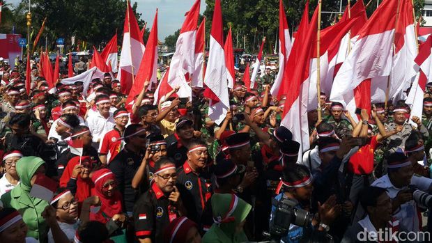 Gema persatuan di Pekanbaru.
