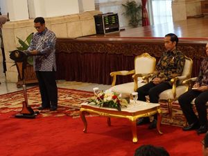 Di Depan Presiden Jokowi, Mentan: Kita Tidak Impor Beras Lagi