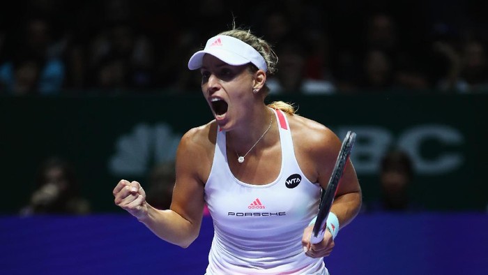Dominika Cibulkova asal Slovakia punya bakat unik mencium-cium bola (Foto: Clive Brunskill/Getty Images) Dominika Cibulkova asal Slovakia punya bakat unik mencium-cium bola (Foto: Clive Brunskill/Getty Images)