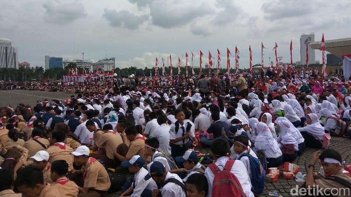 Siswa Ikut Apel Nusantara, Plt Gubernur DKI: Ini Kurikulum Nasionalisme