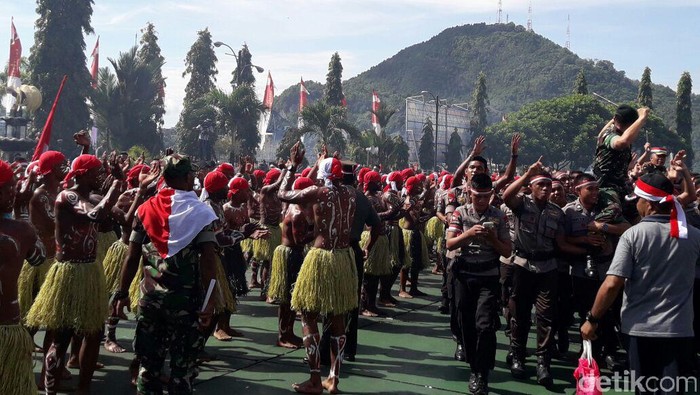 11 Ribu Peserta Ikuti Apel Nusantara Bersatu di Papua