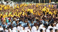 Apel nasional Nusantara Bersatu digelar serentak di seluruh Indonesia hari ini Rabu (30/11/2016). Di Jakarta, aksi digelar di kawasan Monas.