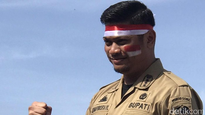 Bupati Gowa Adnan Purichta Ichsan/ Amang detikcom