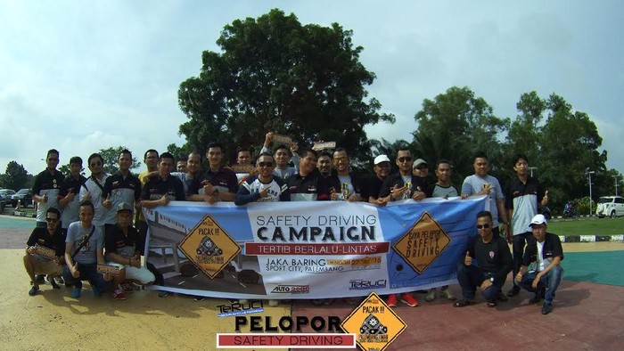 TeRuCI Palembang Gelar Kampanye Aman Berkendara