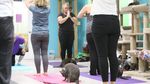 Yoga Sembari Bermain dengan Kucing-kucing Lucu, Siapa Mau Coba?