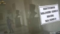 Museum ditutup sejak 28 November 2016 hingga 1 Desember 2016. Dan baru akan dibuka untuk umum pada 2 Desember 2016 mendatang.