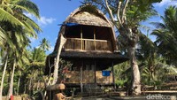 Ada dua buah cottage yang sengaja dibangun secara tradisional dan alami. Tapi tentunya memiliki standar profesional yang aman dan nyaman (Esty/detikTravel)