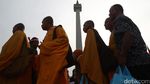 Ini Foto-foto Meriahnya Apel Nusantara Bersatu di Monas
