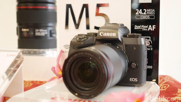 Canon EOS M5, Kameranya Fotografer Jempolan