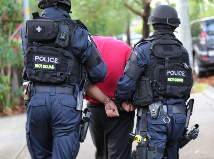 High-risk terror offenders in Australia may now be kept in jail even after serving their sentences, under new legislation that strengthens laws to tackle the threat posed by extremists (AFP Photo/NEW SOUTH WALES POLICE)