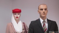 Terdapat beberapa manekin di kelas pelatihan make up pramugari Emirates ini. Rupanya, salah satu tes yang harus dilalui adalah mendandani manekin dan memberinya make up (Afif/detikTravel)
