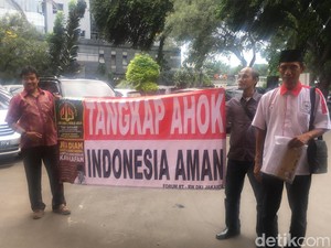 Polisi Periksa Forum RT Sebagai Pelapor Ucapan Ahok Soal Demo 4 November