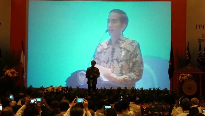 Janji Jokowi ke Pengusaha: Perangi Korupsi Hingga Bangun Infrastruktur