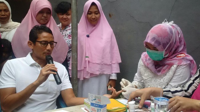 Was-was Tes Kesehatan, Sandiaga Kaget Asam Uratnya Tinggi
