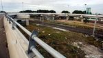 Rel dan Stasiun Kereta Bandara Mulai Terlihat