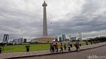 Monas Jelang Aksi Damai 2 Desember