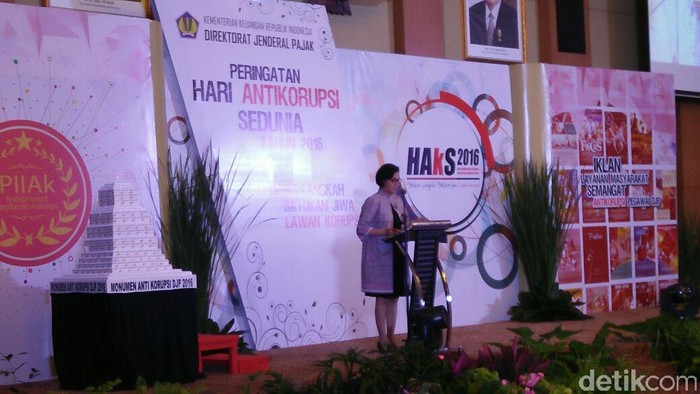 Peringati Hari Anti Korupsi, Sri Mulyani Sambangi Ditjen Pajak