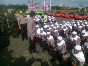 Jelang Aksi Damai 2 Desember, Polisi Latihan Taktis