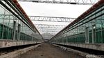 Rel dan Stasiun Kereta Bandara Mulai Terlihat
