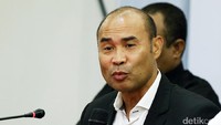 Ketua Fraksi Nasdem DPR Viktor Laiskodat menuding Gerindra, Partai Demokrat, PKS, dan PAN intoleran serta mendukung khilafah. Foto: Ari Saputra