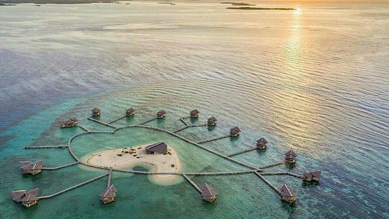 Ilustrasi Pulo Cinta di Gorontalo Pulo Cinta Eco Resort di Gorontalo