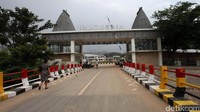 Pembangunan berbagai infrastruktur di area perbatasan ini rencananya akan diresmikan oleh Jokowi.