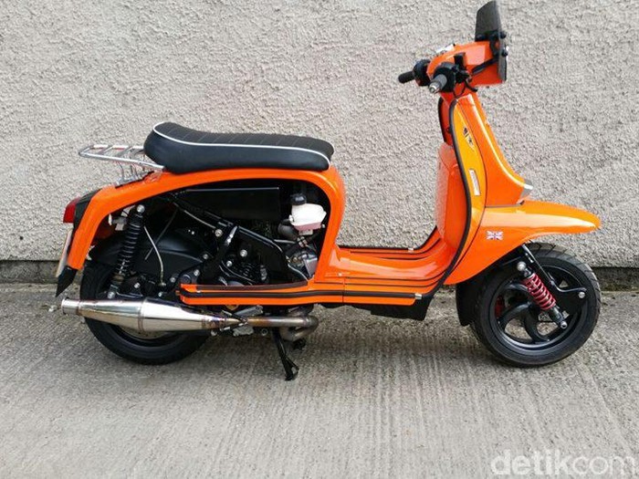 Scomadi, Skuter Bertampang Jadul dan Bisa Berlari Kencang