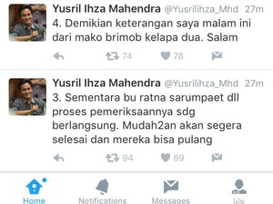 Rachmawati Tinggalkan Mako Brimob, Ahmad Dhani Cs Masih Diperiksa
