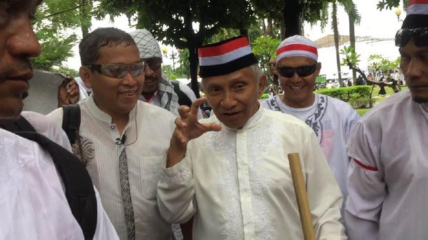 Momen Amien Rais di Antara Peserta Aksi 2 Desember