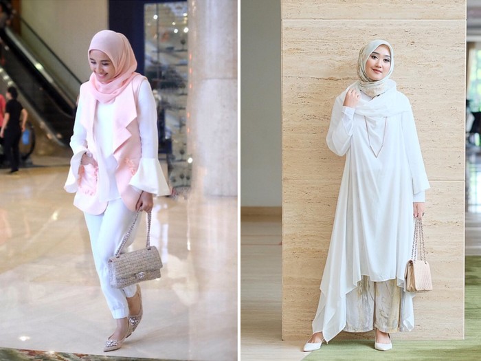 Foto 6 Selebriti Hijab Indonesia Yang Cantik Berbaju Putih