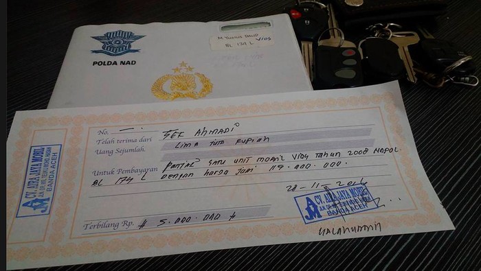 Demi Ikut Demo 212, Pria Asal Aceh Ini Rela Jual Mobilnya