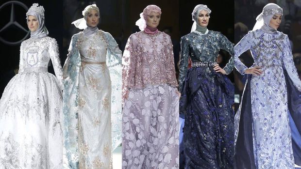 Sukses di NYFW, Anniesa Hasibuan Pamer Karya di Pekan Mode Doha