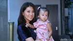 Kecupan Sarwendah dan Si Imut Thalia