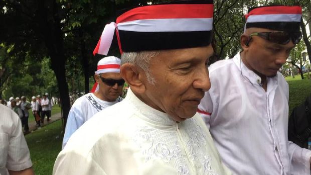 Momen Amien Rais di Antara Peserta Aksi 2 Desember
