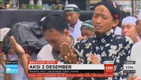 Massa Aksi 2 Desember Tersedu Saat Qunut Salat Jumat di Monas