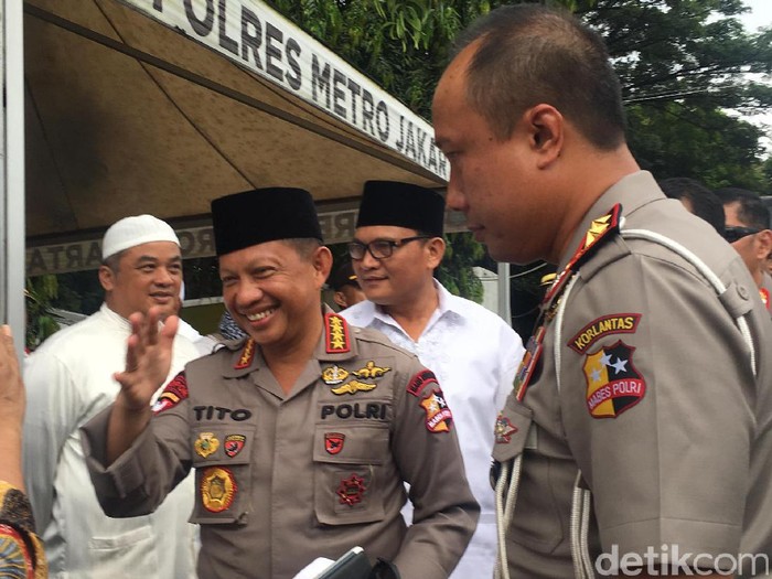 Kapolri: Semoga Massa Aksi Damai Pulang Dalam Keadaan Selamat