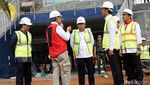 Jokowi Tinjau Pembangunan Arena Asian Games di GBK
