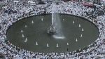 Foto Lautan Massa di Monas Hingga Patung Kuda