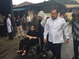 Polisi Periksa Rachmawati Soekarnoputri di Mako Brimob