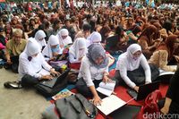Hari Disabilitas, 50 Ribu Relawan di Makassar Ketik Buku untuk Tunanetra