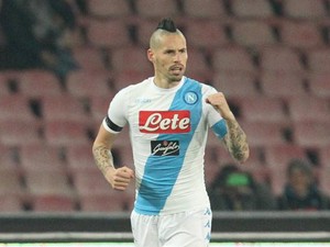 Hamsik Samai Rekor Gol Cavani