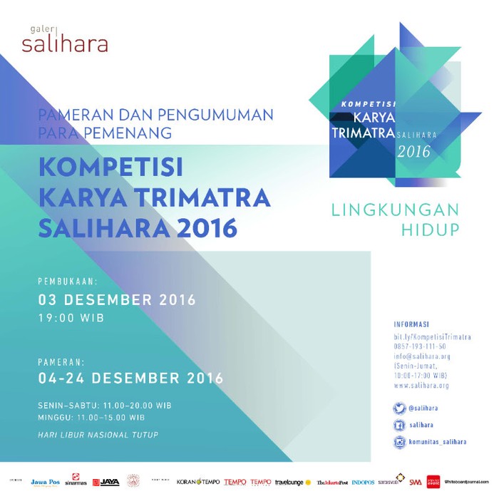Kompetisi Seni Karya Trimatra 2016 Diumumkan Malam Ini