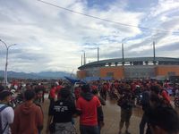 Melihat Euforia Laga Indonesia Vs Vietnam di Sekitar Stadion Pakansari Bogor