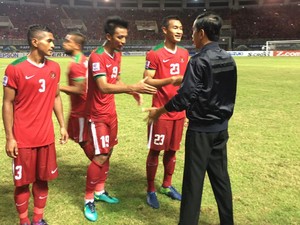 Begini Gaya Jokowi Rayakan Kemenangan Indonesia Atas Vietnam
