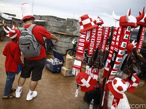 Melihat Euforia Laga Indonesia Vs Vietnam di Sekitar Stadion Pakansari Bogor