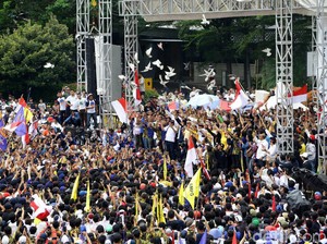 Pemprov DKI Juga Tegur Panitia Aksi Kita Indonesia Soal Atribut Parpol di CFD